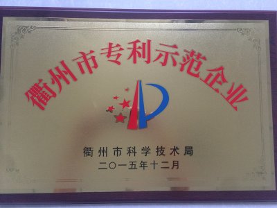 專利示范企業